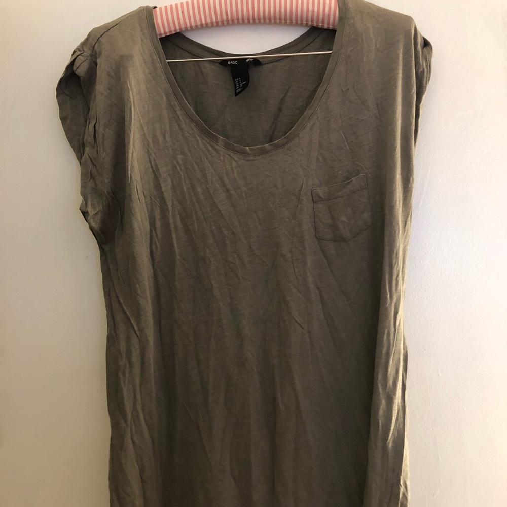 Grey t shirt dress